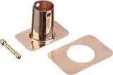 Good Directions 495P Pure Copper Gutter Clip Funnel Rain Chain Adapter