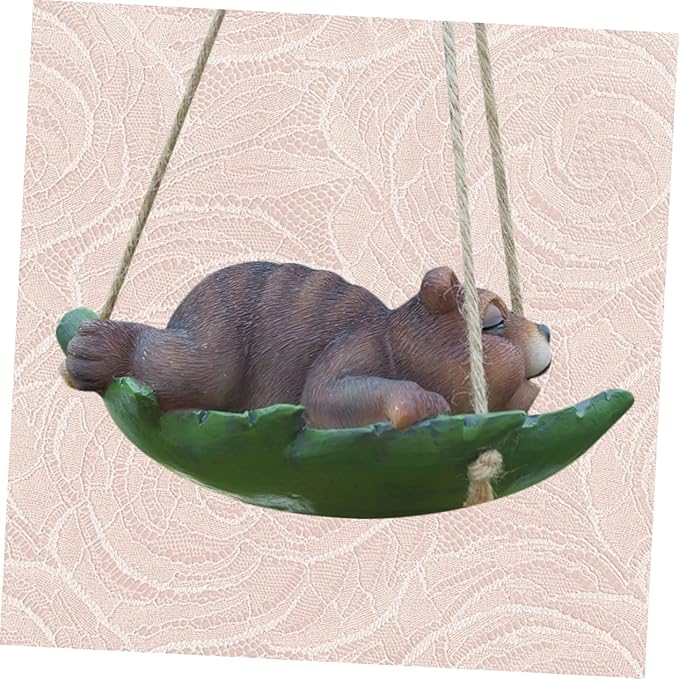 SUPVOX Animal Figurine Resin Decoration Garden Landscape Statue Bird Garden Adornment Resin Craft for Outdoor Decor