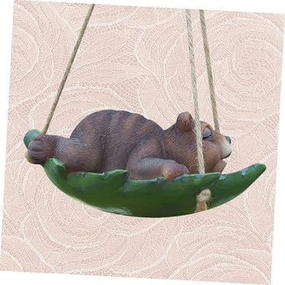 SUPVOX Animal Figurine Resin Decoration Garden Landscape Statue Bird Garden Adornment Resin Craft for Outdoor Decor