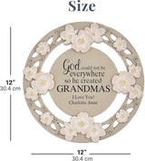 Let's Make Memories Personalized God Couldn't Be Everywhere Flower Garden Stone - for Mom - for Her