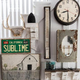 Vintage Metal Tin Sign Long Beach California Sublime Poster Grunge Hippie Room Decor Rock Band Posters Sublime Tapestry Funny Street Signs For Bedroom Wall Aesthetic 90s Bathroom Sign 12 X 6 Inch