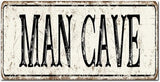 Madcolitote Rustic Man Cave Wood Signs Man Cave Custom Street Sign Vintage Wood Plaque Farmhouse Wall Art Farmhouse Wall Decor for Home Bars Clubs Cafes Man Cave Party 6x12in