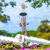 Bee Wind Chimes Outdoor Bee Gifts for Women Mom Men Dad Unique Birthday Metal Honeybee WindChimes for Outside/Indoors, Patio, Lawn, Yard, Home Decor, Outdoor Decor, Garden Decorations