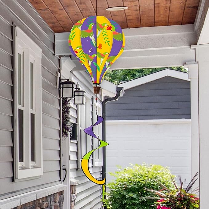 Briarwood Lane Hummingbirds Deluxe Hot Air Balloon Spinner
