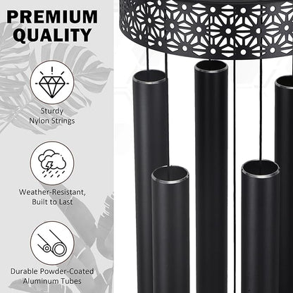 Vanquer Large Wind Chimes for Outside Deep Tone - 48'' Wind Chimes Outdoor Clearance, Deep Tone, Windchimes Outdoors, Memorial, Sympathy Gift, Garden Patio Yard, Home Décor