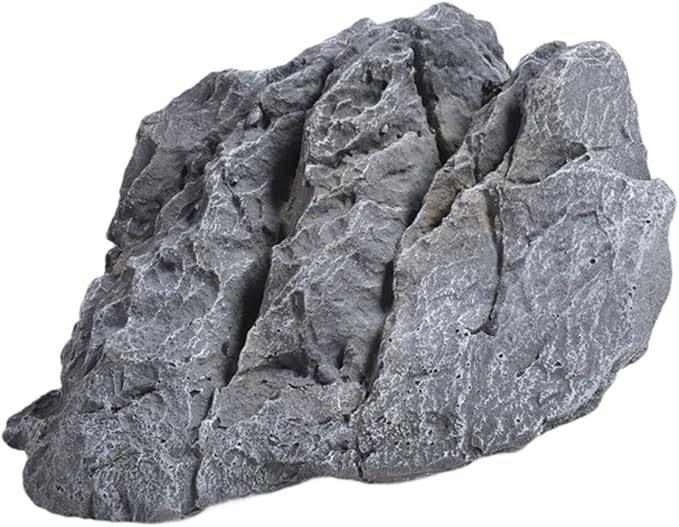 Baoblaze Fake Rock Natural Texture Multifunctional Weather Resistant Realistic Landscape Decoration for Lawn Yard Balcony Patio Porch, 24x19x14cm