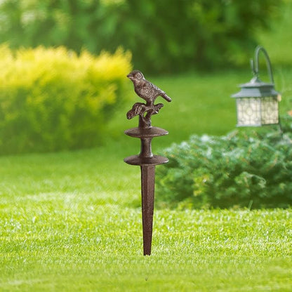 Hose Guide Stake Heavy Duty Plant Garden Statue Sculpture Lawn Decoration Gifts Iron