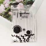 HONBAY 30PCS Silver Wind Chime Tubes Empty Aluminum Tubes Wind Chime kit Parts Supplies for Home Garden Outdoor Hanging Decorations (70/80/90/100/115mm)