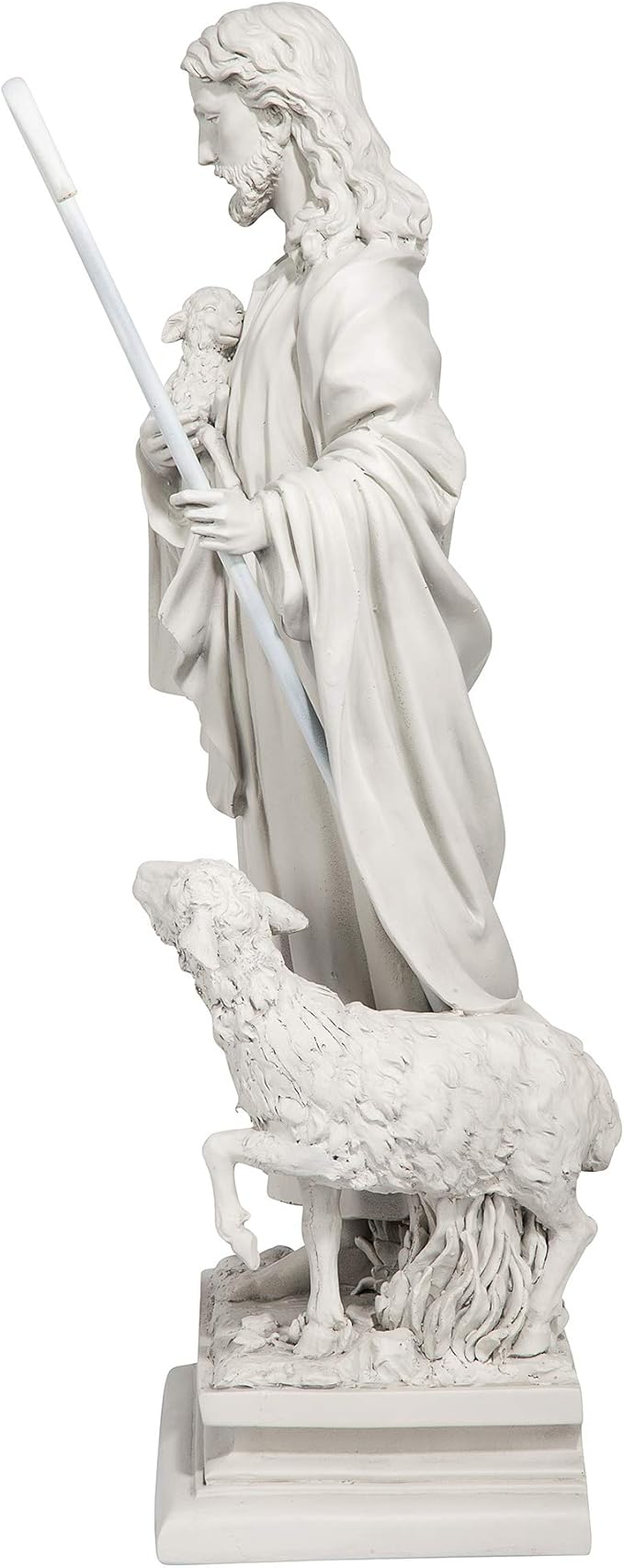 Design Toscano Jesus, The Good Shepherd Garden Statue: Large