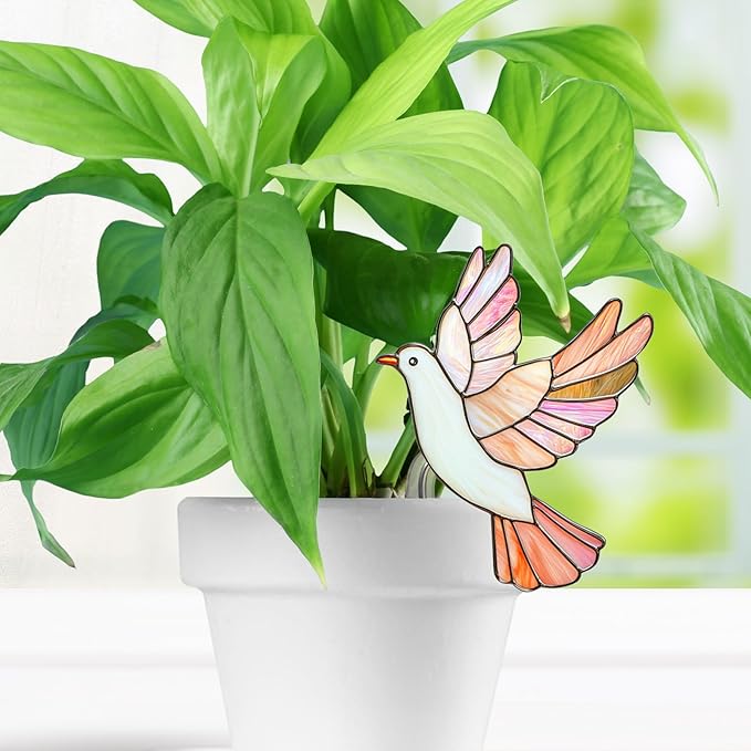 Hummingbird Gifts for Women Mom Grandma, Hanging Planter for Indoor Outdoor Garden, Bird Lover Plant Decor, Mothers Day Birthday Gifts from Daughter Son(18)