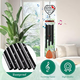 Kathfly Cardinal Wind Chimes for Loss of Loved One, 28" Memorial Wind Chimes for Outside, Cardinal Sympathy Bereavement Condolence Funeral Windchime Gifts for Loss of Lover Mom Father Husband