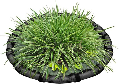 Floating Pond Corral Plant Rings - 90g 45 Cms, and Round Floating Plant Ring Fine Mesh Nets, Planters for Garden Pond Decoration Home | Outdoor Decors Maintaining Water Features Utilizations