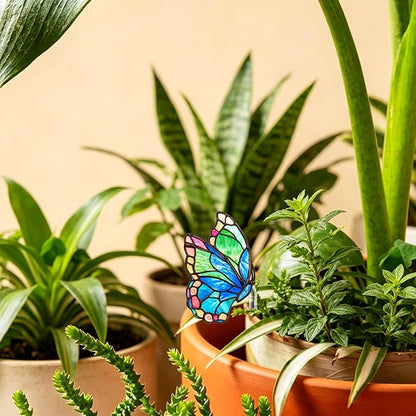 Butterfly Gifts for Women, Hanging Plant Planter Indoor Outdoor, Mothers Day Birthday Gifts for Mom Grandma from Daughter Son, Butterfly Lover Garden Decor Plant Pot(13)