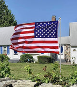 American Flag, Double Sides Priting US Flag 3x5 Ft- Upgrade 3-Ply Longest Lasting USA Flag. Heavy-Duty American Flags with Vivid Color and Brass Grommet for Outdoor & Indoor, Fade & UV Protected
