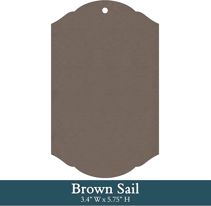 Personalized Wind Chime Sail, Sail Only, Engraved Windchime Tag, Custom Wind Chime Plaque, Replacement Windchime Sail
