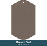 Personalized Wind Chime Sail, Sail Only, Engraved Windchime Tag, Custom Wind Chime Plaque, Replacement Windchime Sail