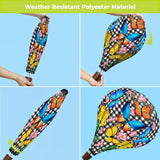 Briarwood Lane Checkered Butterflies Hot Air Balloon Spinner
