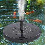 Solar Bird Bath Fountains Pump, 1W/1.4W Solar Powered Fountain Glass Panel with Fixed Rods, Standing Floating Water Fountain Pump for Bird Bath, Garden, Pond, Pool, Outdoor