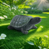 Adorable Resin Turtle Planter Statue - Outdoor Garden Decor with Unique Shell Design, Durable Weather-Resistant Construction for Patio, Porch, or Yard