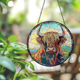 Stained Glass Window Hanging,suncatcher Stained Glass kit,Stained Glass Ornament, Garden suncatchers for Windows Hanging,Window Decor or Indoor,Gifts for Women, Lovers, Couple, Friends