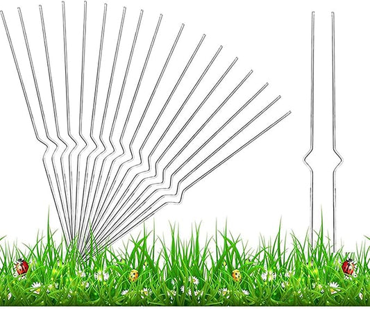 Yard Sign Stakes - 12 Pack Heavy Duty Metal Yard Sign Stake for Outdoor Ground Garden Lawn Signs 13" Stake for Sale Signs Custom Outdoor Yard Signs Holder Yard Sign Stakes Estate Garage Sale