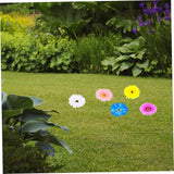 Levemolo 5pcs Decorative Garden Stakes for Outdoor Pathway and Patio Decor Lawn Adornment for Housewarming and Mother Day