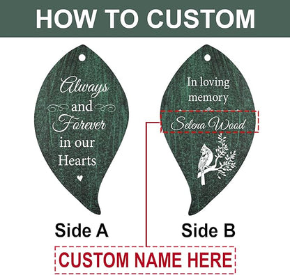 ASTARIN Cardinal Memorial Wind Chimes, Personalized 26" Small Metal Symphthy Wind Chime, Bereavement Gift for Loss of Loved One Father Mother, Dragonflie Damselflie Decor for Outside Patio Garden