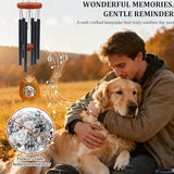 Pet Memorial Wind Chimes，Loss Pets Sympathy Gift Dogs Passing Away Gift, Remembrance Bereavement Gift,in Memory of Dogs Cats Gifts