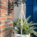 KiaoTime Cast Iron Metal 9.5" Hanging Planter Flower Pots Bracket Bird Feeder Hook Wind Chime Lanterms Hanger with Double Sided Bird for Indoor Outdoor Wall Fence Deck Trees Patio Garden Post Arm