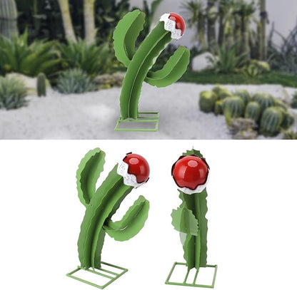 Kikumi Iron Art Aesthetic Statue - Sculpture - Indoor or Outdoor Garden Decoration