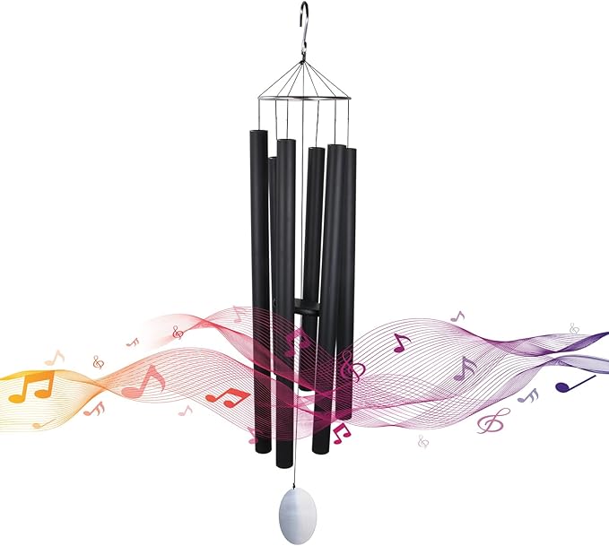 Taman Large Wind Chimes, 66” Wind Chimes for Outside Deep Tone Memorial Sympathy Valentine's Day Gifts for Patio Balcony Garden Yard Home Decor
