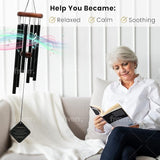 Personalized Memorial Wind Chimes Sympathy Memorial for Loss of Father Or Memorial for Loss of Mother Remembrance Windchimes Loss of A Loved One, Memory Bereavement & Funeral