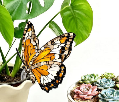 Butterfly Gifts for Women, Hanging Plant Planter Indoor Outdoor, Mothers Day Birthday Gifts for Mom Grandma from Daughter Son, Butterfly Lover Garden Decor Plant Pot(3)