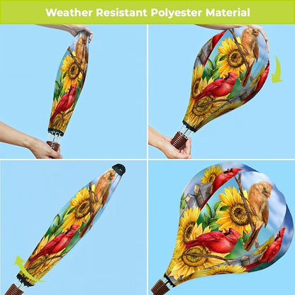 Briarwood Lane Cardinals and Sunflowers Hot Air Balloon Spinner