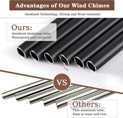 Memorial Gifts for Loss of Dad, 30" Metal Memorial Wind Chimes for Loss of Father, Windchimes In Memory of Dad, Sympathy Bereavement Gifts for Loss of Father