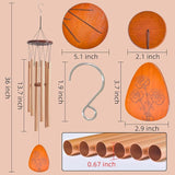 Gifts for Mom, 35'' Moms Wind Chimes, Thanksgiving Mother's Day Christmas Valentines Day Gift for Mom, Mother Birthday Gift from Daughter Son, Love Reminder Gifts