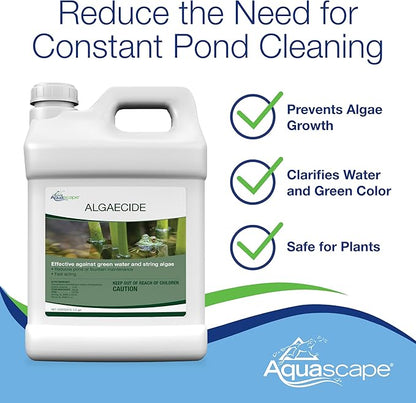 Aquascape 96022 Algaecide for Pond, Waterfall, and Water Features, 8-Ounce