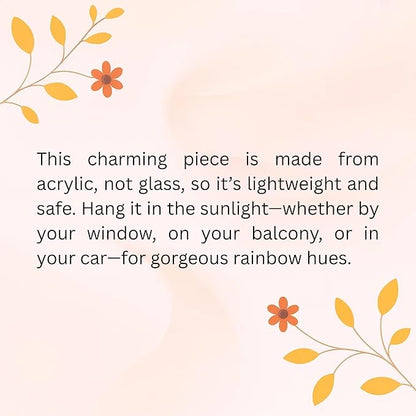 Music Acrylic Suncatcher Indoor Colorful Window Hanging Ornament Outdoor Sun Catcher Panel for Home Decor Car Garden Crystal Gift Piano Acrylic Suncatcher