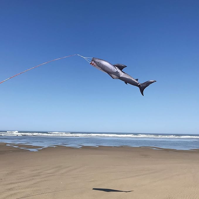 In the Breeze 5160 — Shark 48-inch Fish Windsock-Realistic Fishsock