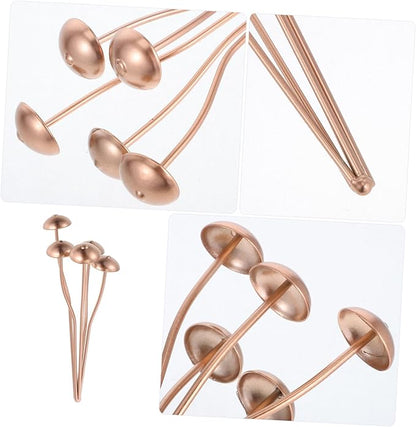 Toddmomy Iron Mushroom Statue Garden Decor Unique Design Mushroom Stake for Garden Art Outdoor Plant Stake for Decor