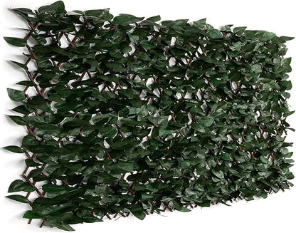 DOEWORKS Expandable Fence Privacy Screen for Balcony Patio Outdoor, 1PC Faux Ivy Fencing Panel for Backdrop Garden Backyard Home Decorations