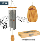 Woodstock Chimes Signature Collection, Chimes of Kyoto, 25'' World Music Wind Chimes for Outdoor, Patio, Home or Garden Décor (KWS)