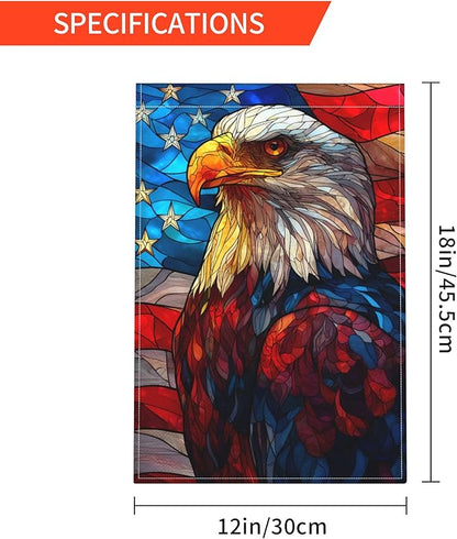 Bird Garden Flag Seasonal Double Sided 12 x 18 Inch Small Yard Flag for Indoor Outdoor Decor Holiday All Seasons