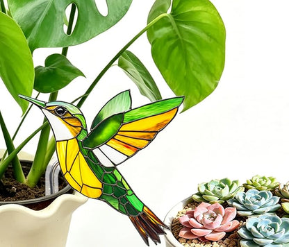 Hummingbird Gifts for Women Mom Grandma, Hanging Planter for Indoor Outdoor Garden, Bird Lover Plant Decor, Mothers Day Birthday Gifts from Daughter Son(14)