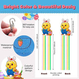 Soulchen Easter Chick Windsock Decorations for Outside 40'' Windsocks for Easter Day Decorations Hanging Chick for Farmhouse Garden Home Yard Decor