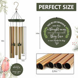 ASTARIN Memorial Wind Chimes for Loss of Loved One/Mother Personalized, Bereavement Wind Chimes Gift for Funeral, Indoor/Outdoor Windchime 30/36 inch(Produced in USA)