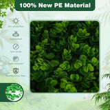 Giantex Expandable Fence Privacy Screen - Decorative Faux Green Eucalyptus Fencing Panel for Balcony, Artificial Hedges with PE Leaves and Willow for Outdoors Garden Patio Deck Apartment, 1 Pack