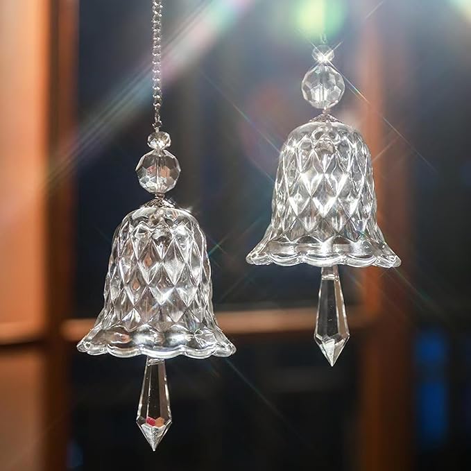 Crystal Wind Chimes,Crystal Suncatchers for Window Hanging Wind Chime Style Garden Sun Catchers,Gifts for Mom, Wife, Grandma Neighbors