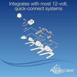 Aquascape 8-Watt Wide-Angle Submersible Warm White Underwater LED Light for Ponds & Water Features, 84077