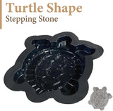 Turtle Shape Stepping Stone Mold – Reusable DIY Concrete Mold for Garden Pathways, Easy to Use, Turtle Garden Decor